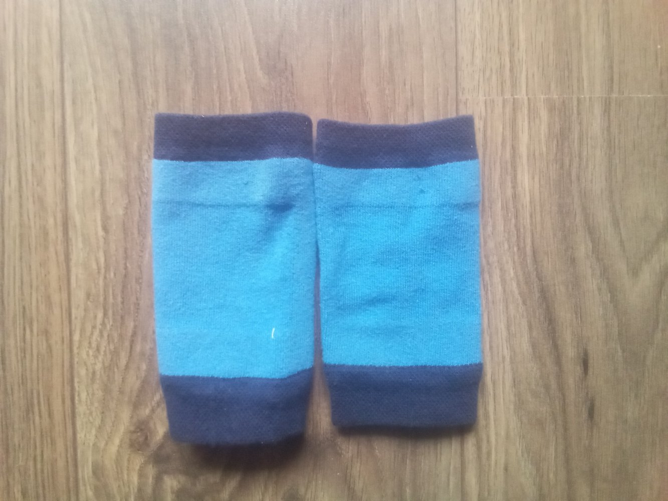 Knieschoner blau Bagger 74/80 Baby knee Pads krabbeln