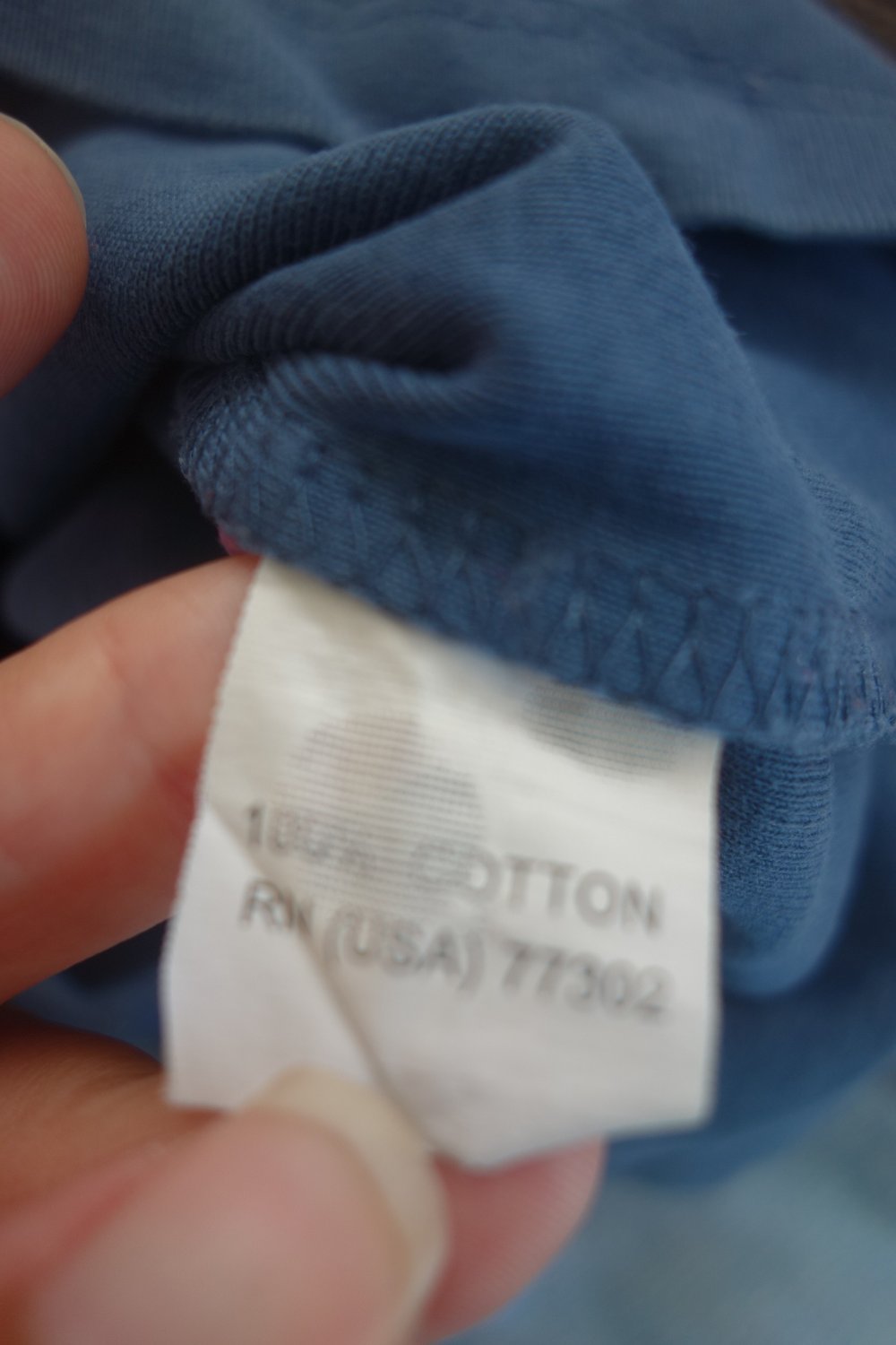 Langarmshirt blau uni 100% Baumwolle zara kids 104