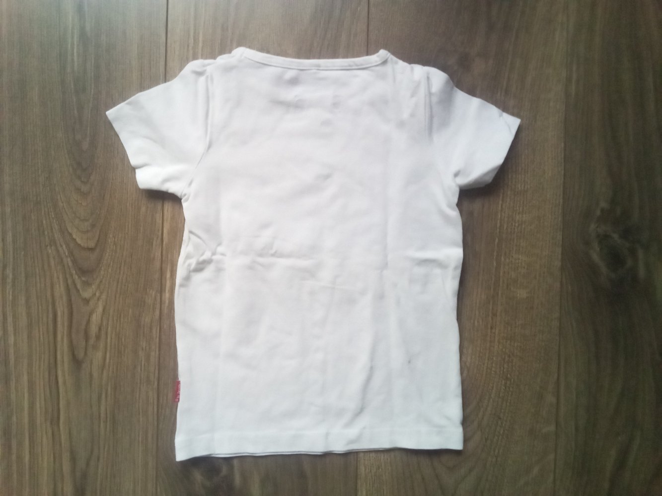 T-Shirt weiß name it 104 i Love you Glitzer Strass