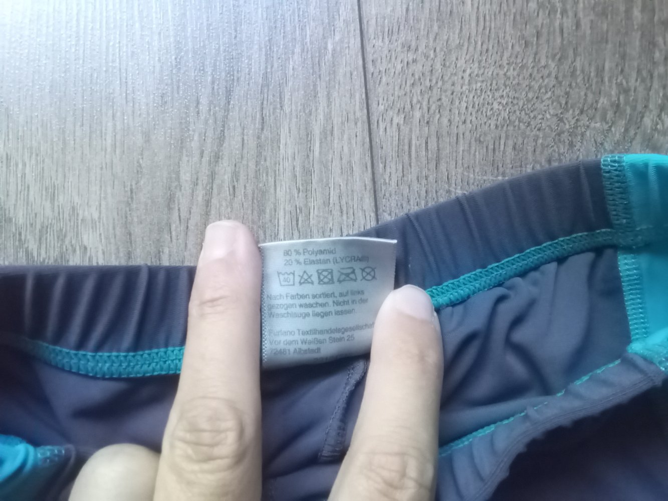 Badehose dunkelblau 110/116 alive UV Schutz