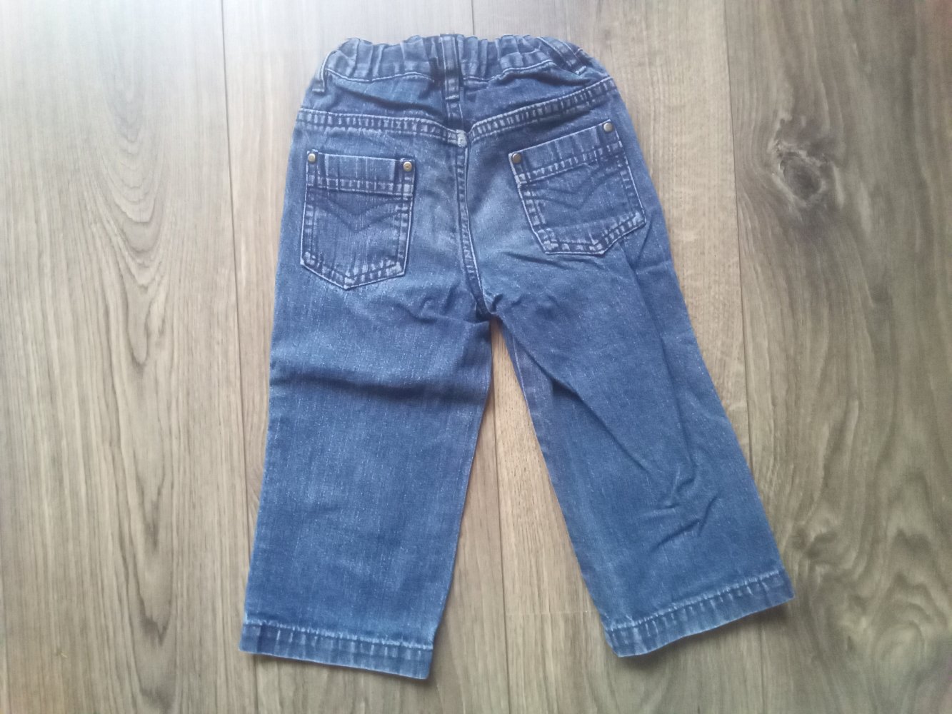 Jeans 86 impidimpi blau 100% Baumwolle schiebeknopf