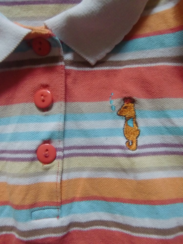 Set Kleid und Hose topolino bunt gestreift 92 Polo maritim