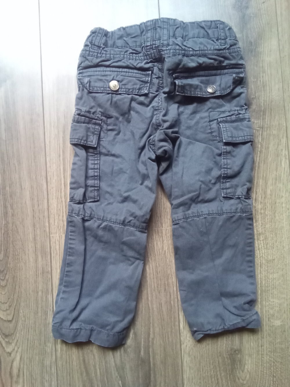 Cargohose 92 papagino grau 100% Baumwolle gefüttert