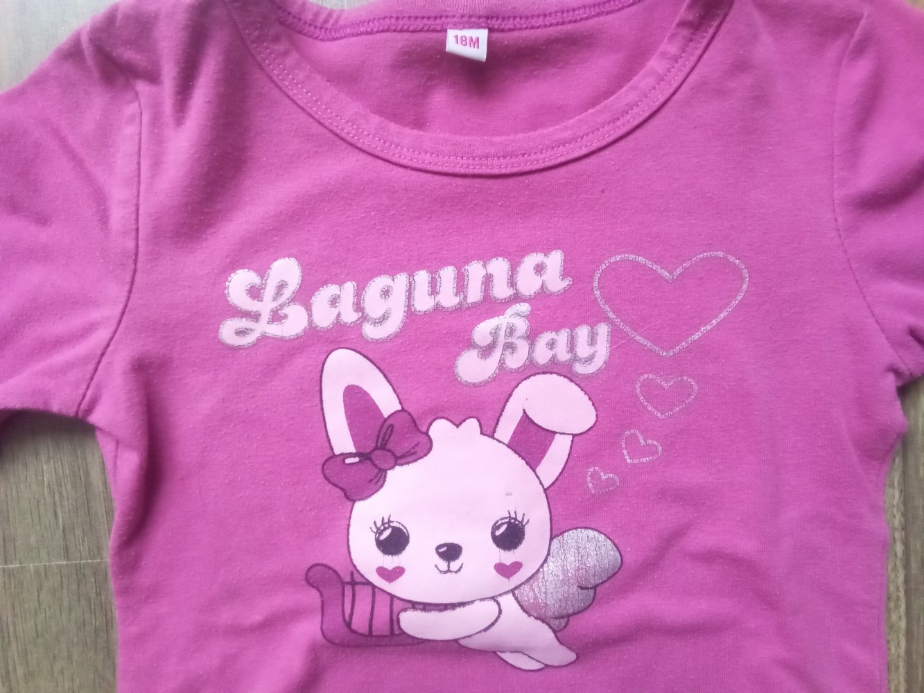 LA-Shirt Hase pink 18 Monate Laguna Bay
