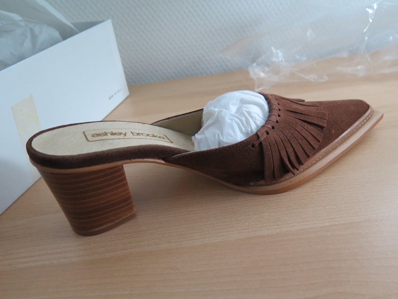 Sabot Ashely Brooke neu braun Gr. 38