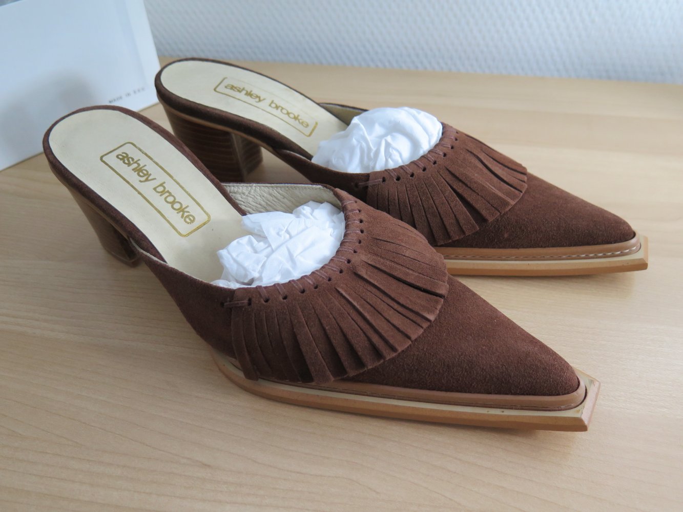 Sabot Ashely Brooke neu braun Gr. 38