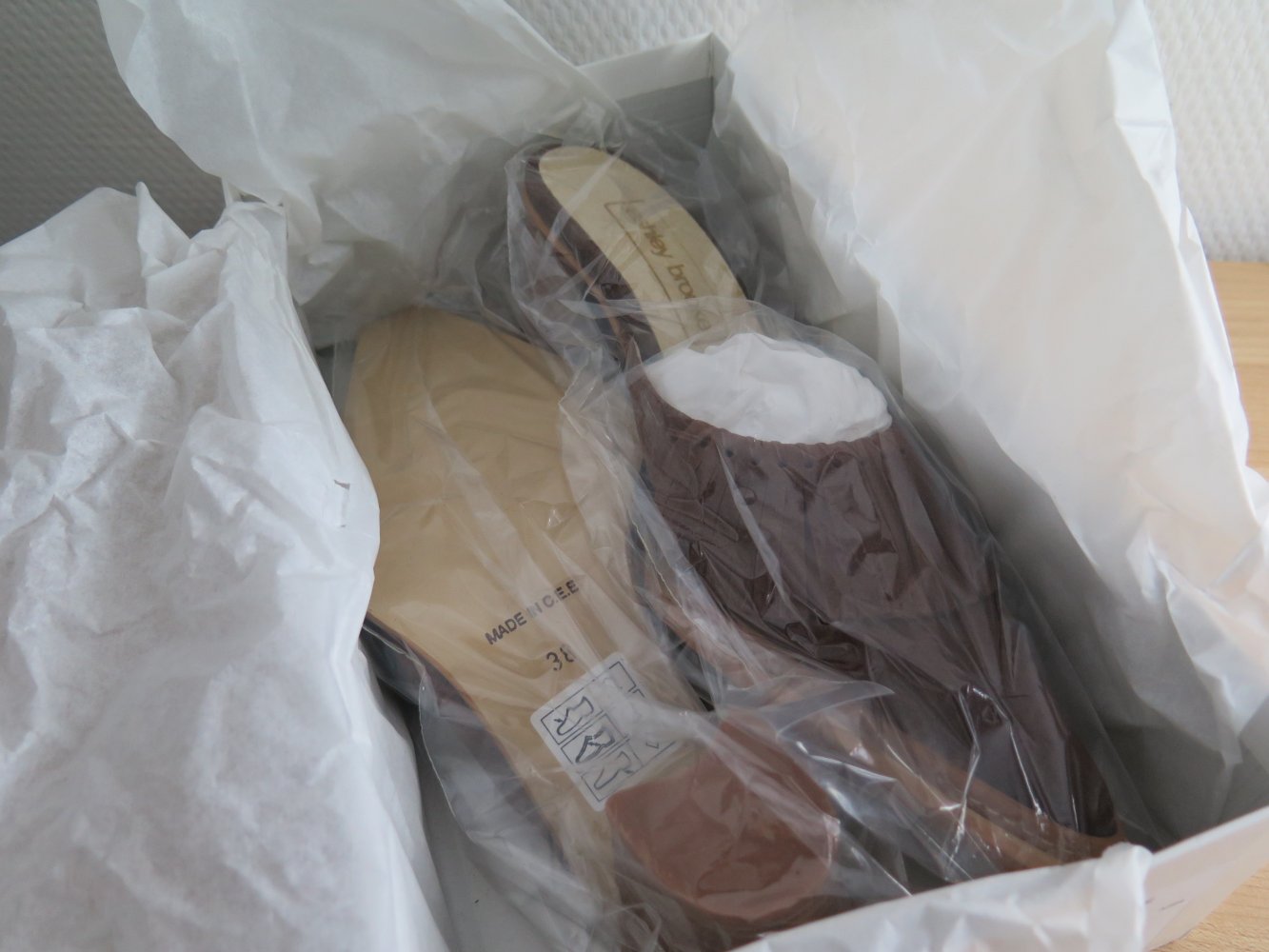 Sabot Ashely Brooke neu braun Gr. 38