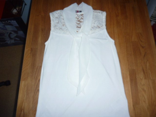 Shirt Top Blusenshirt ärmellos