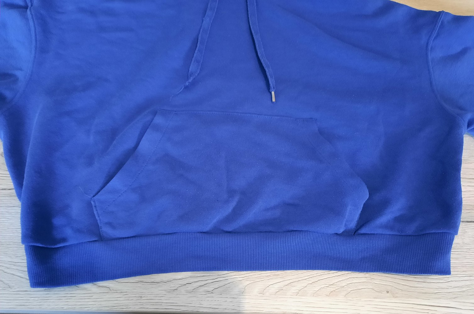 Damen blauer Hoodie