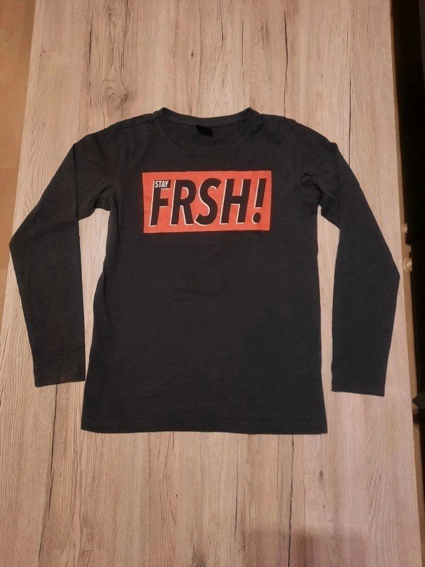 Jungen Kinder Pullover 158/164 bedruckt 
