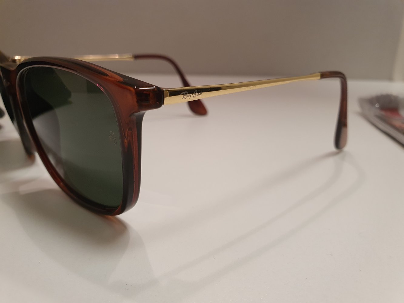 Ray - Ban Sonnenbrille Chris Gold Braun wunderschön