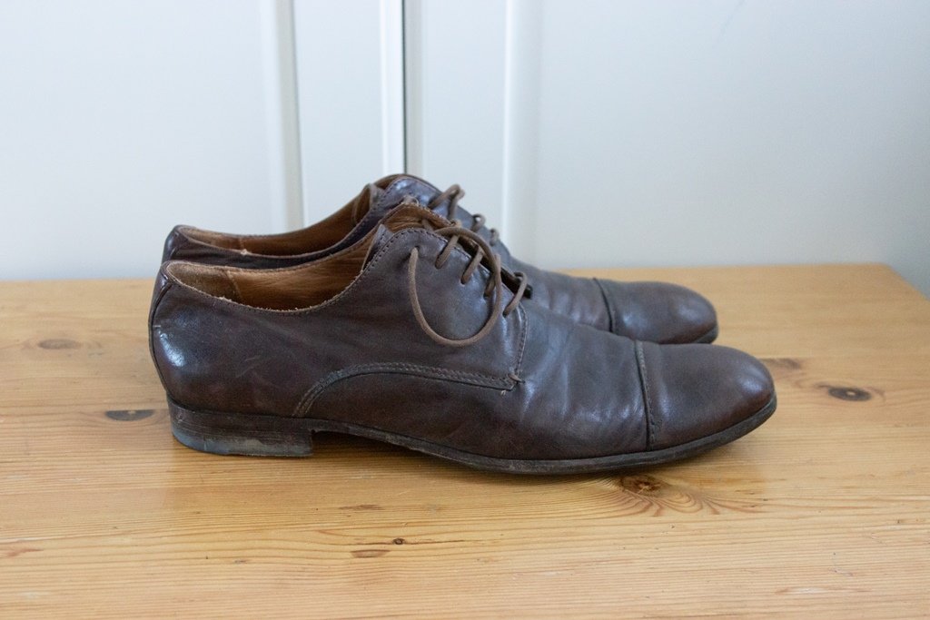 Schuhe Moma. Herrenschuhe. Gr. 43. Leder