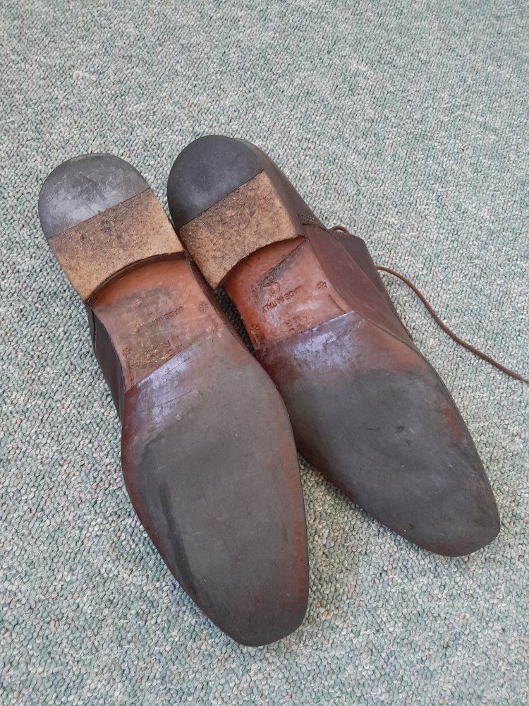 Schuhe Moma. Herrenschuhe. Gr. 43. Leder
