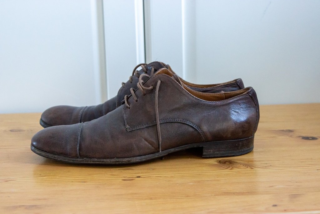 Schuhe Moma. Herrenschuhe. Gr. 43. Leder