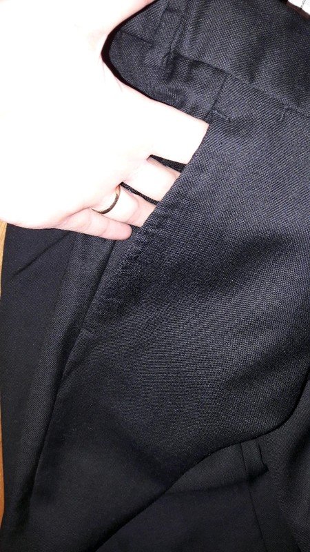 schwarze Anzughose von Esprit