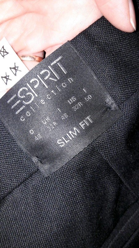 schwarze Anzughose von Esprit