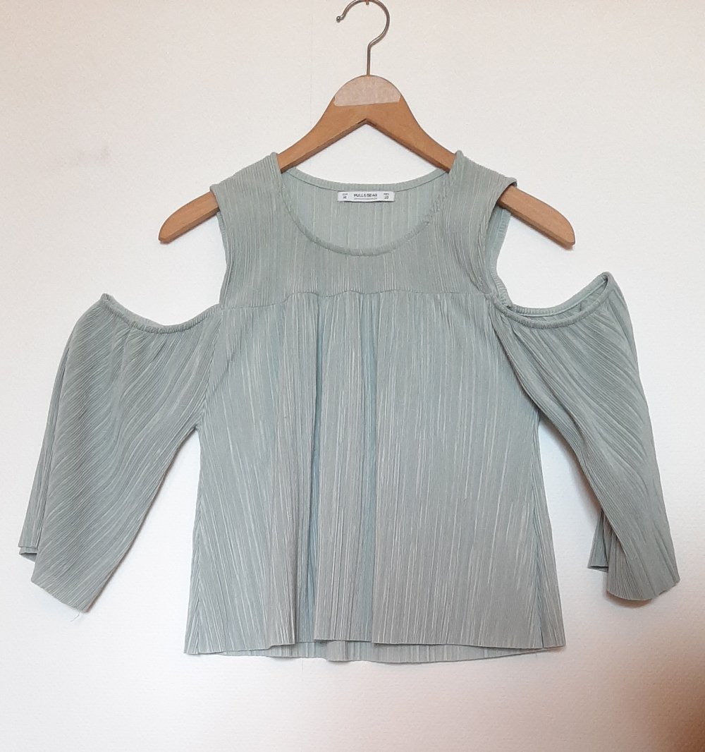 Schulterfreie Bluse