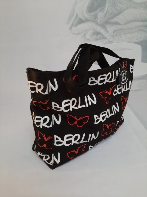 Shopper/Handtasche mit Aufdruck Berlin
