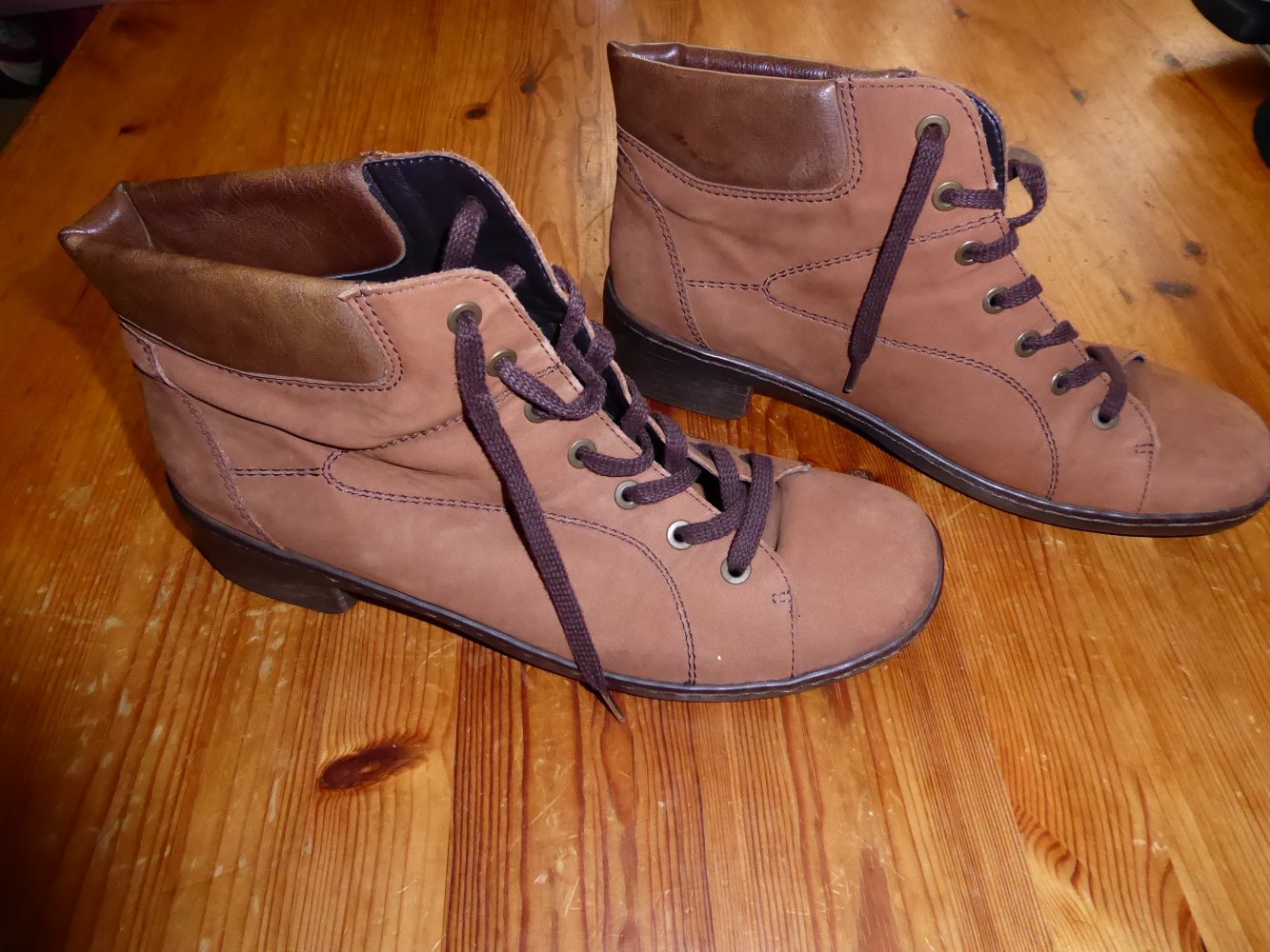 Damen Stiefelette braun Gr. 41 Jenny by Ara super weich bequem