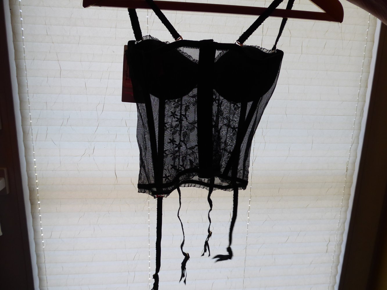 Triumph Amourtte Bright Passion korsage Schwarz Gr. 75B neu