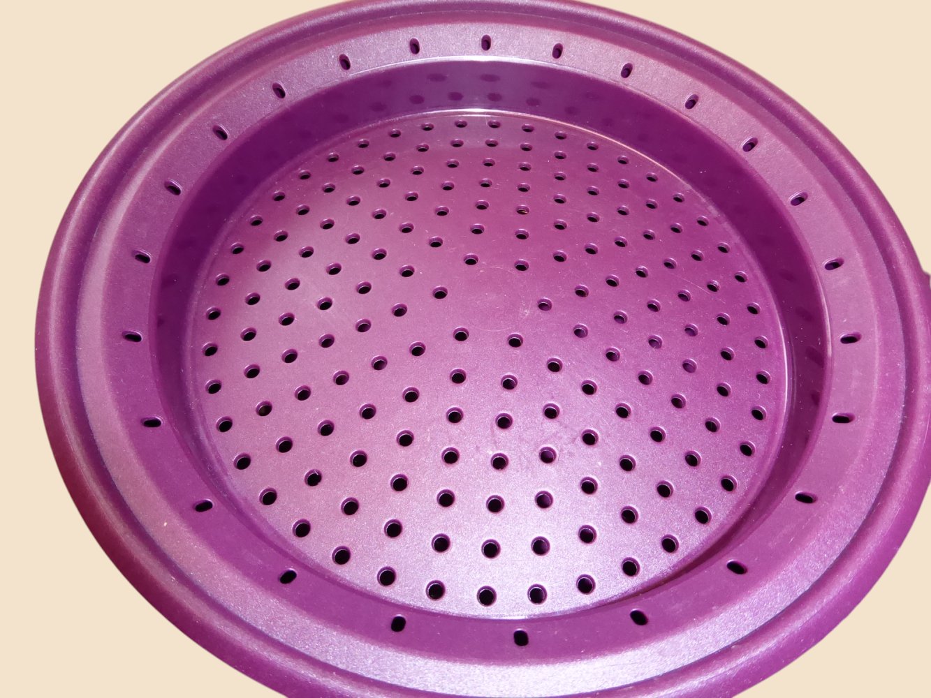 Tupperware Micro-Gourmet Combi Dampfgarer 101 lila wenig benutzt