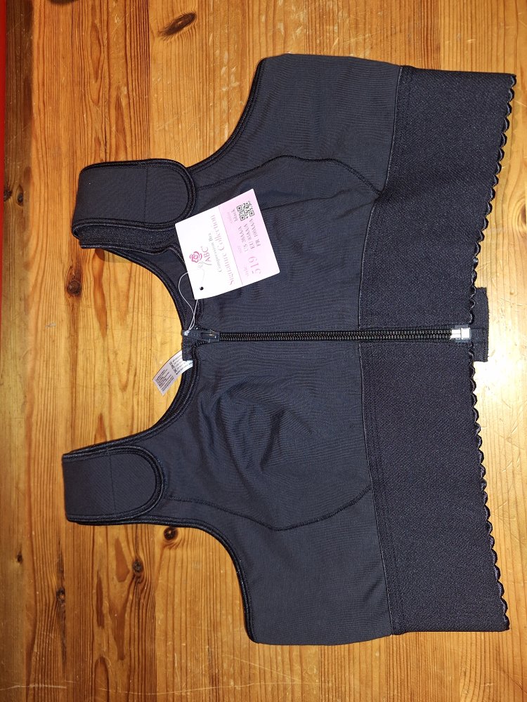  ABC Breast Care Kompressionsbandage Vorderverschluss BH Gr. 85 AA/A NEU