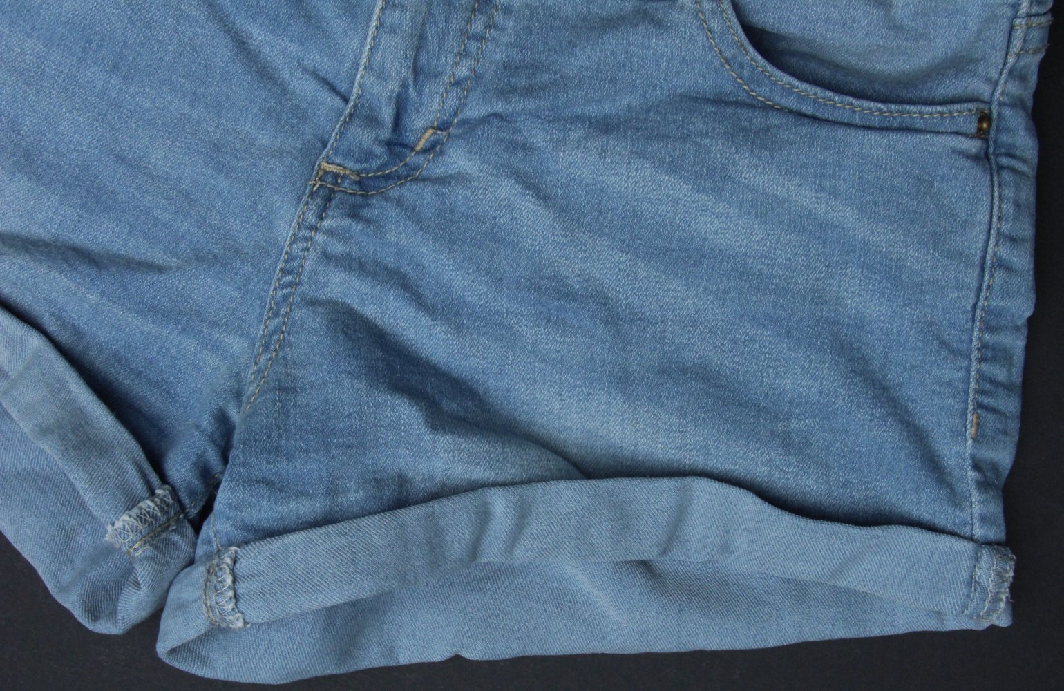 Jeanshose Größe 34 hell kurz Damenhose Jeanshotpants Sommer Hose kurz Hotpants Jeans Gr