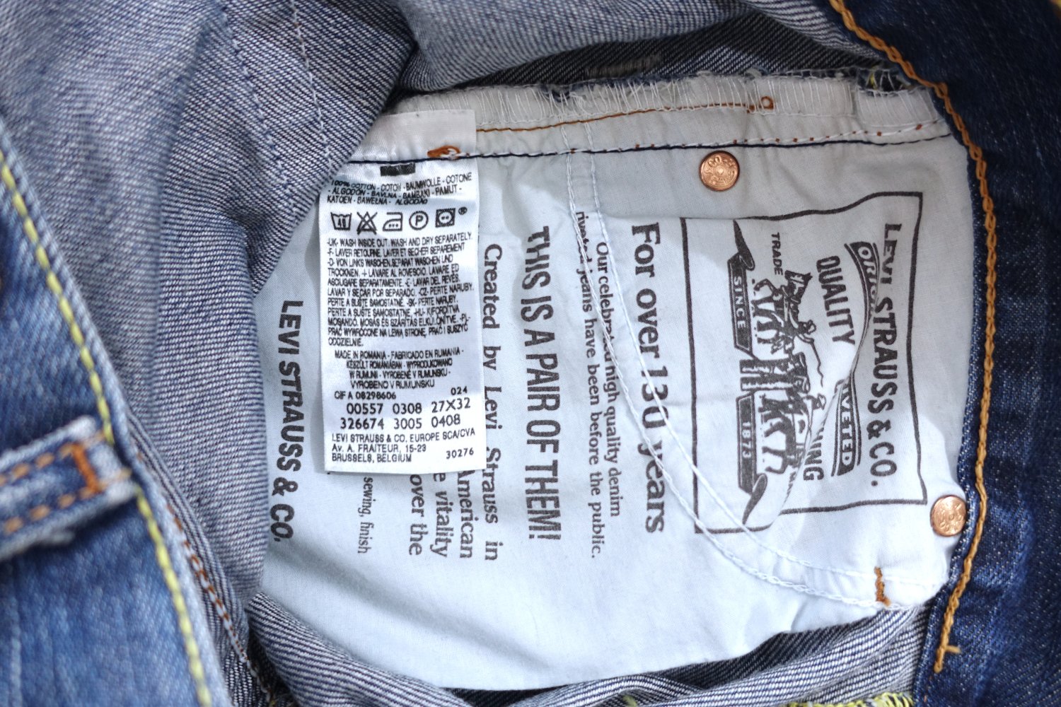 Levi's Retro-Jeans Eve 557, 27W/32L ✮NEU✮