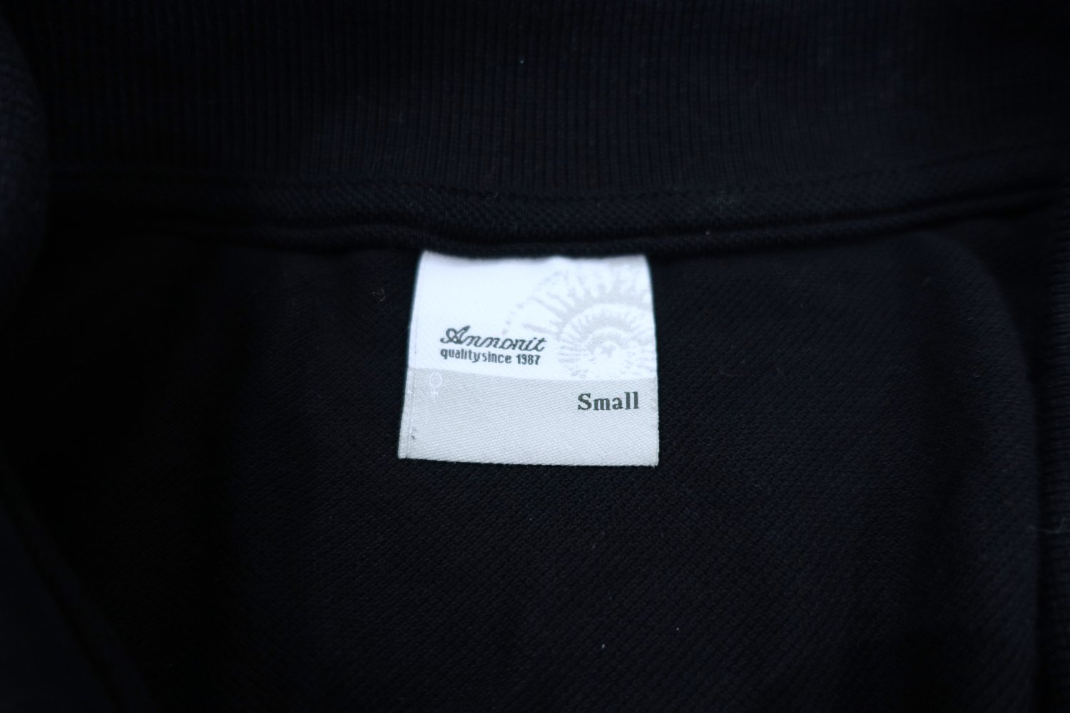 Continental Polo Shirt, schwarz, Größe 36