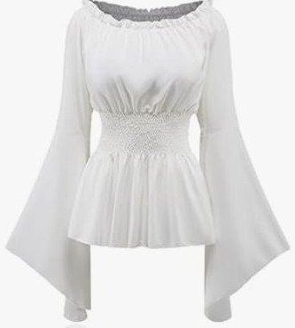 Renaissance Bluse | Piratenbluse, Mittelalter, Glockenärmel ✮NEU✮