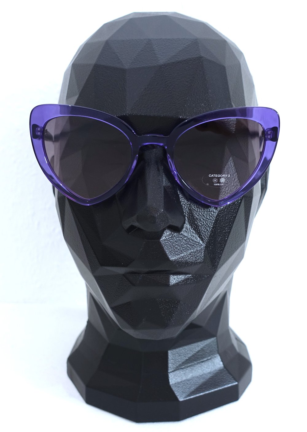 DUCO Sonnenbrille, Herz, Cat Eye, Katzenauge, UV400, lila ✮NEU✮