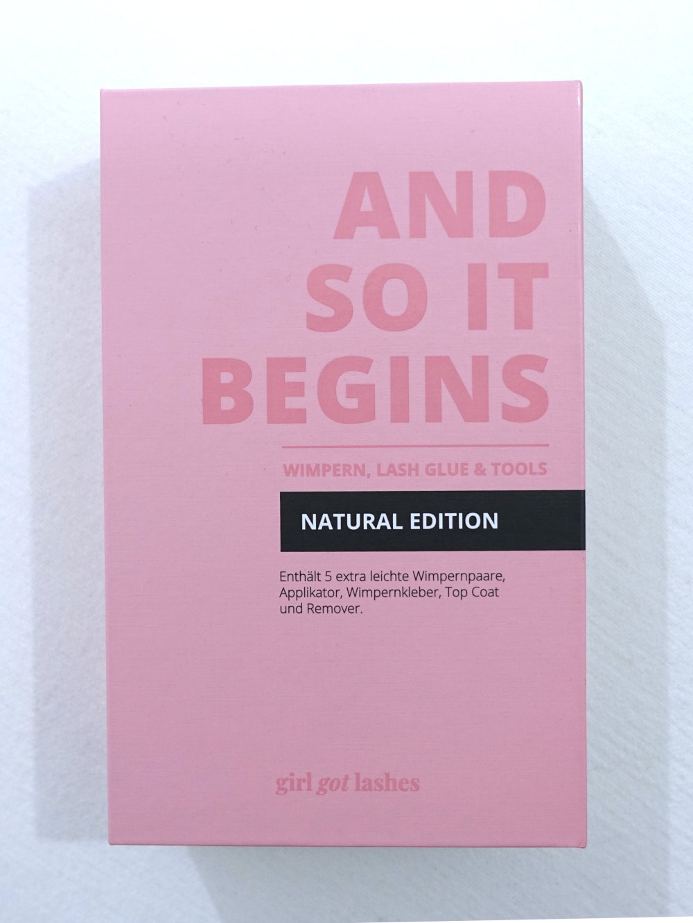 Girl Got Lashes And So It Begins Wimpern, Natural Edition ✮NEU✮