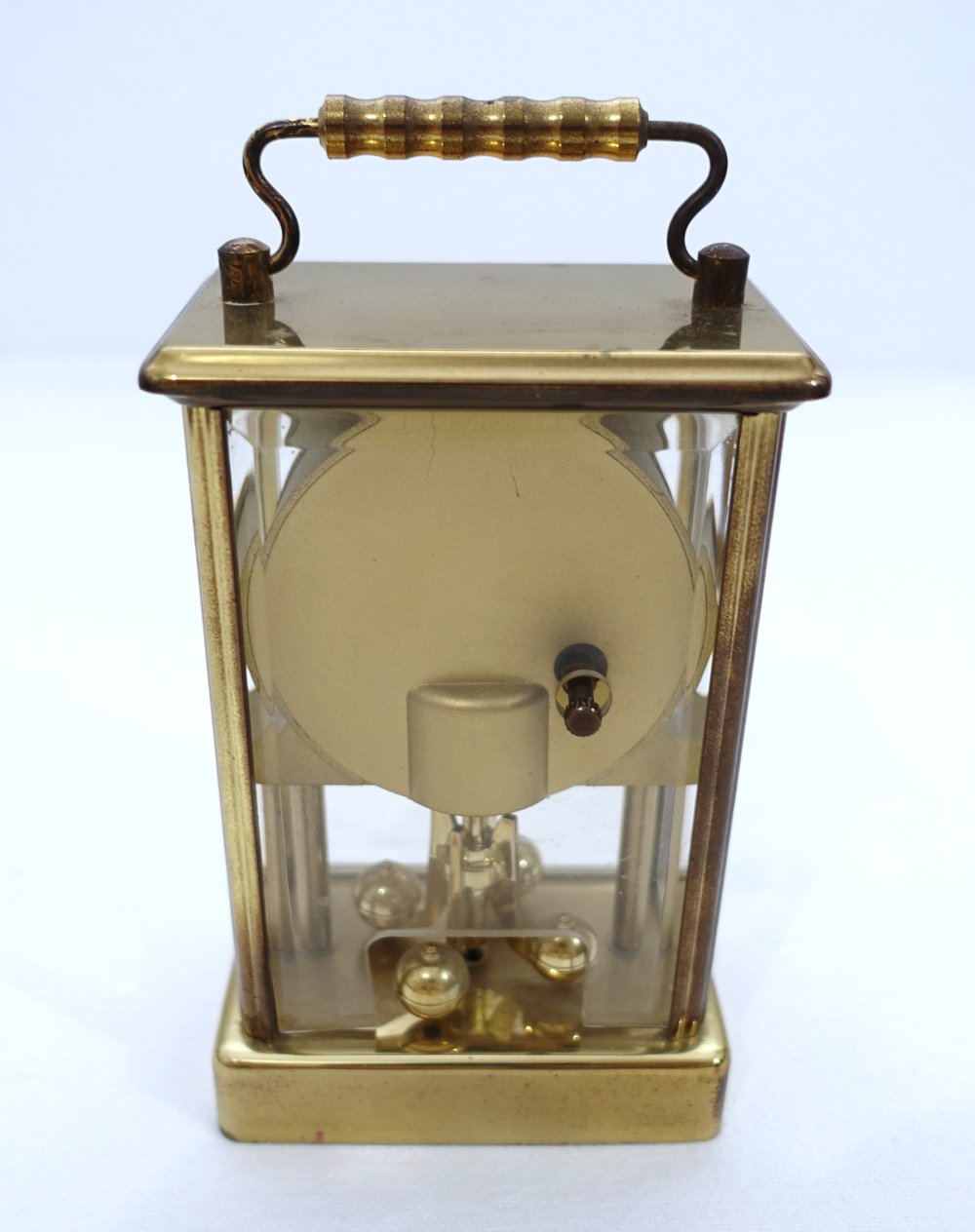 Retro Miniatur Jahresuhr Schatz Quartz. mit Pendel