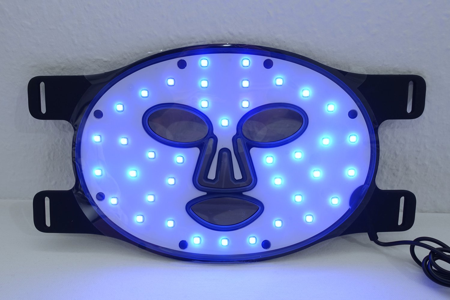 LED Rotlicht, Blaulicht, gelbes Licht Maske für Gesicht ✮NEU✮