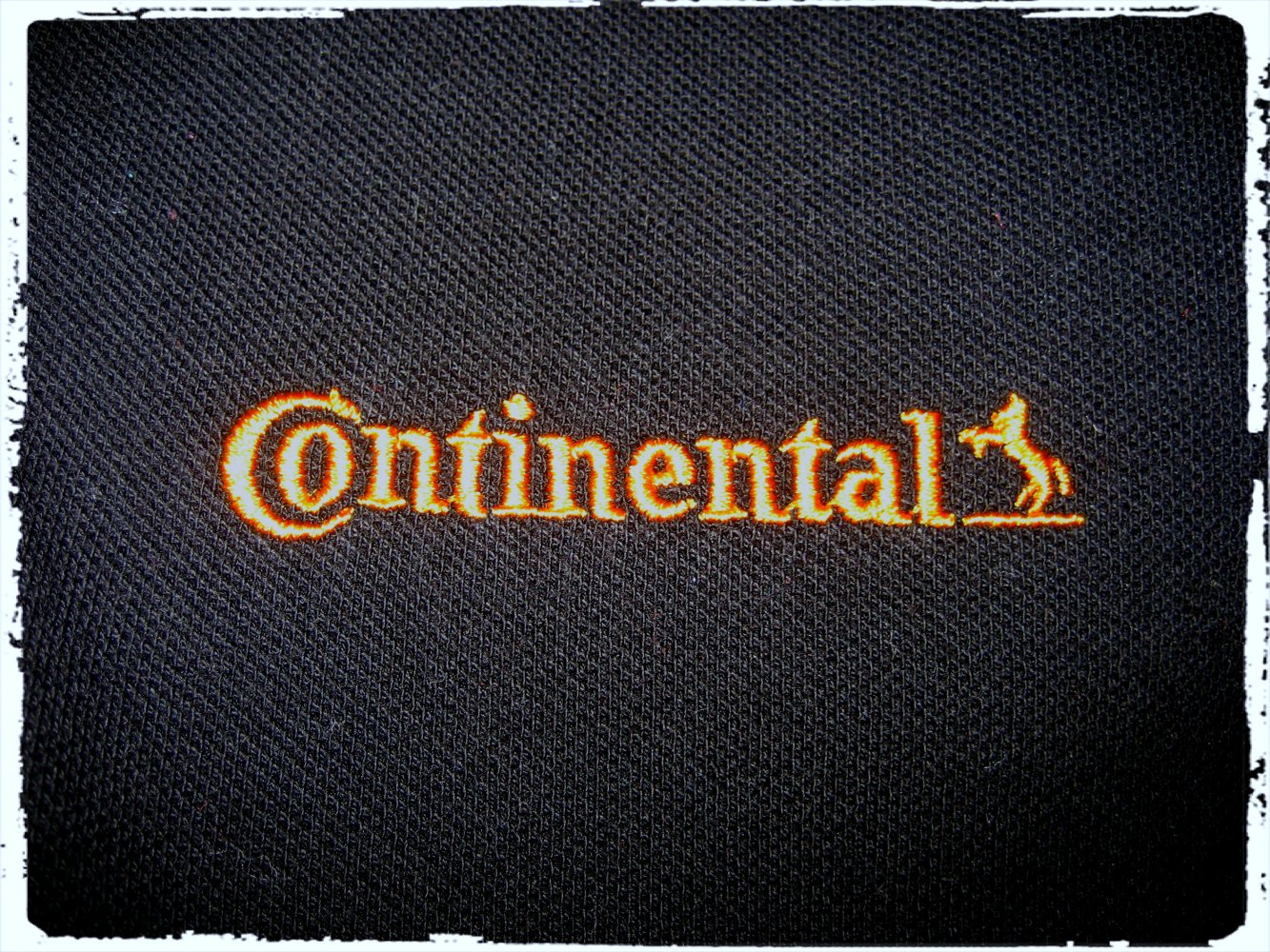 Continental Polo Shirt, schwarz, Größe 36
