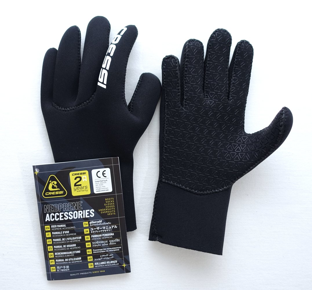 Cressi Resilient Neoprenhandschuhe, Ultra Grip, 3mm, S ✮NEU✮