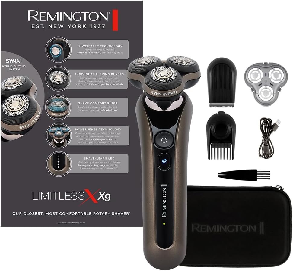 Remington X9 Folien- + Rotationsrasierer, nass + trocken ✮NEU✮