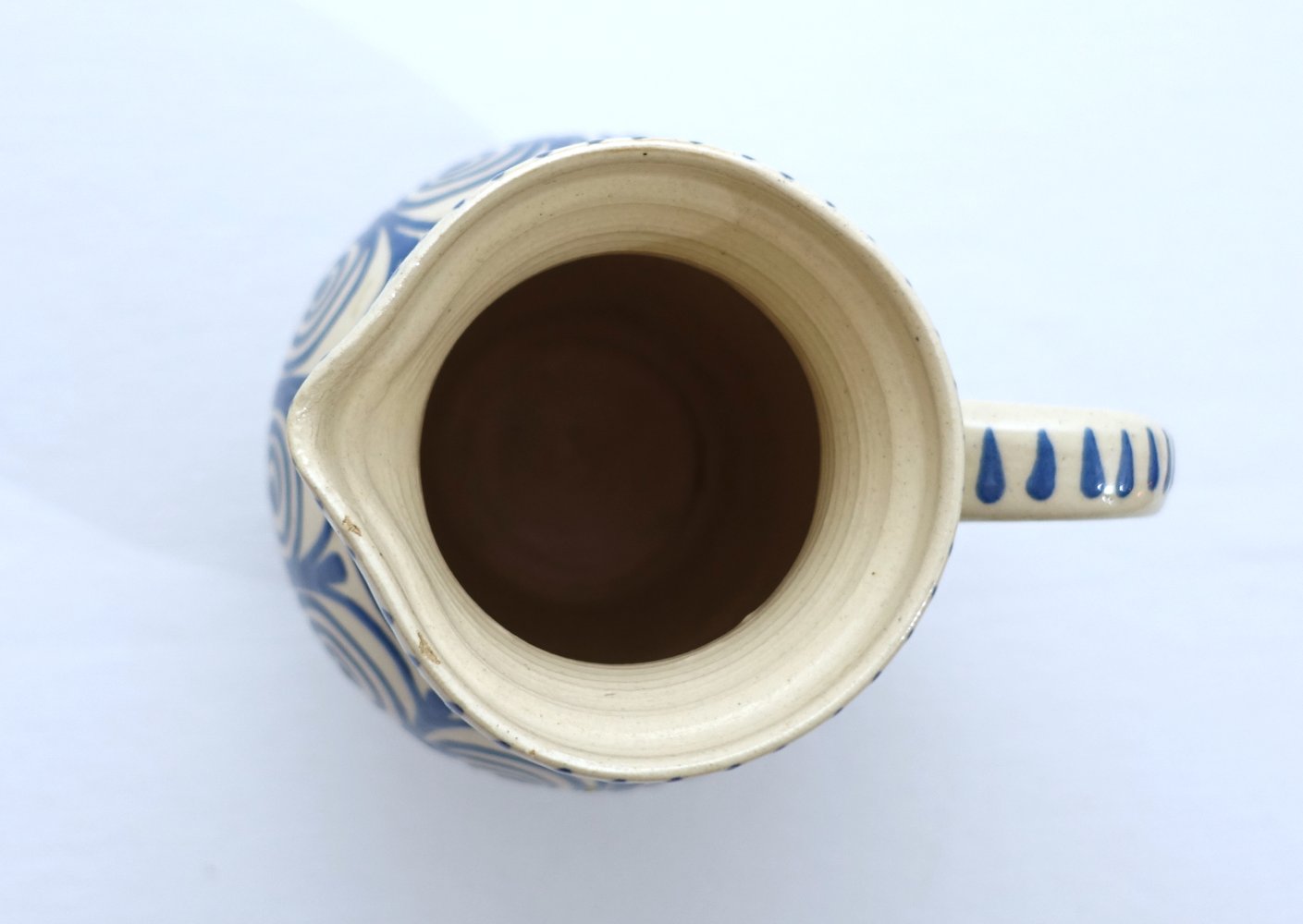 Wasserkrug | Kanne | Vase, Keramik, handgefertigt, retro, DDR
