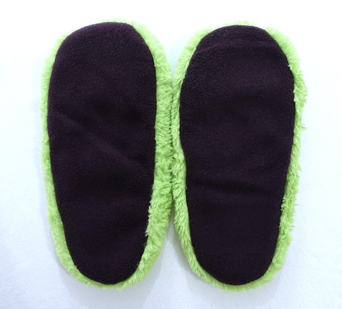Warmies Slippies Wärmeschuhe, grün, Gr. L (41 - 45) ✮NEU✮