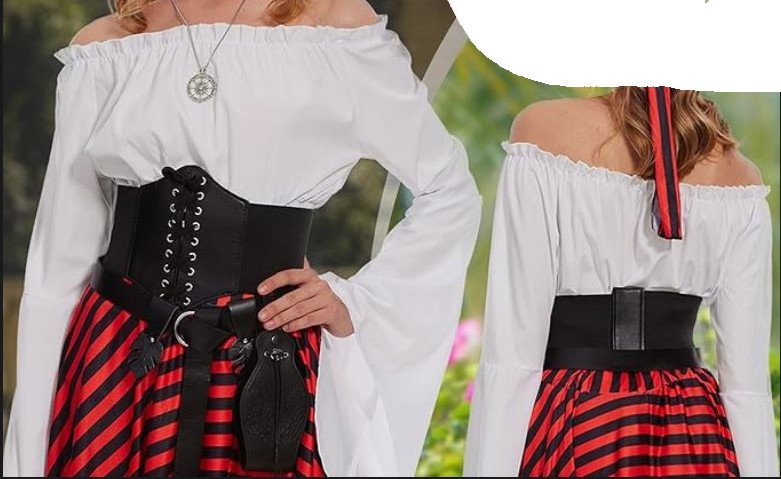 Renaissance Bluse | Piratenbluse, Mittelalter, Glockenärmel ✮NEU✮