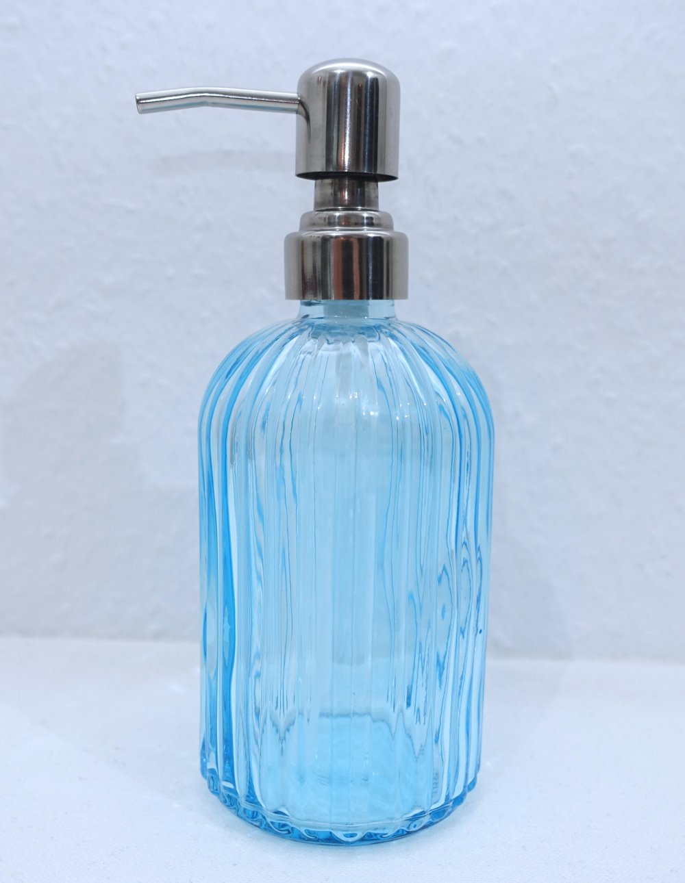 Seifenspender | Pumpspender, Glas, hellblau, türkis, 400ml ✮NEU✮
