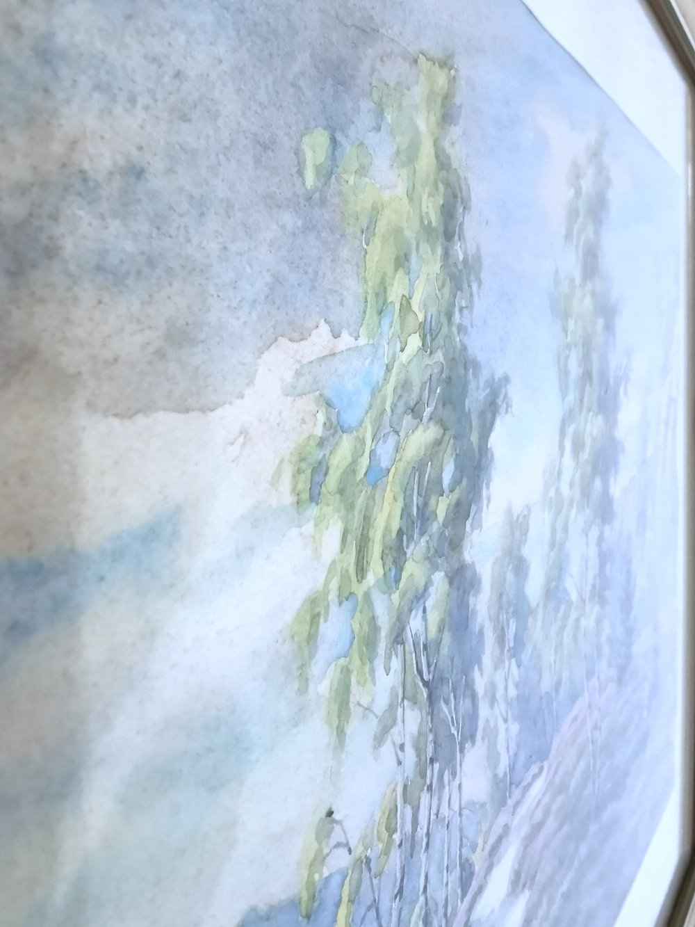 Gemälde | Aquarell - Herbert Grotegut, Landschaft, vor 1973