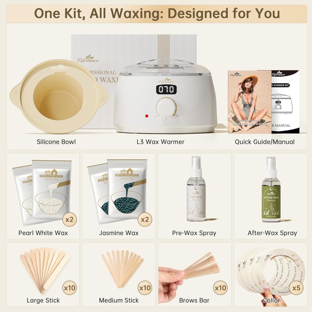 Lifestance professionelles Waxing Set mit Hartwachs ✮NEU✮