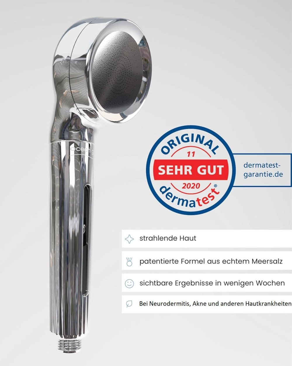 Ocean Glow Salzdusche - Hilfe bei Neurodermitis, Akne und Co ✮NEU✮