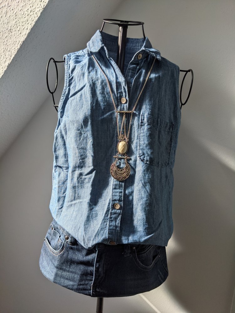 Süsse Jeansbluse von GAP 