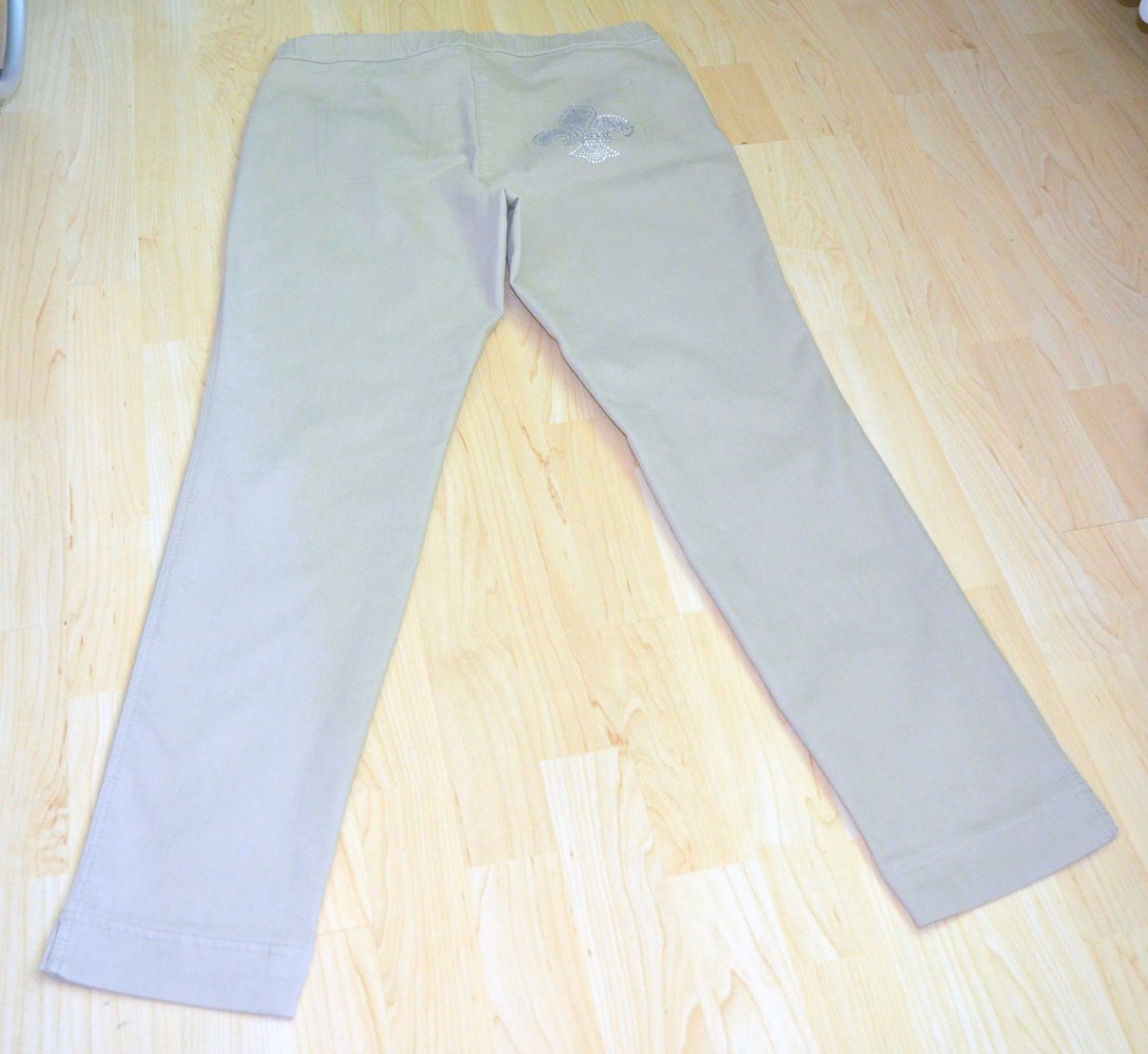 Schicke Damen Jeans, Beige, POMPÖÖS,