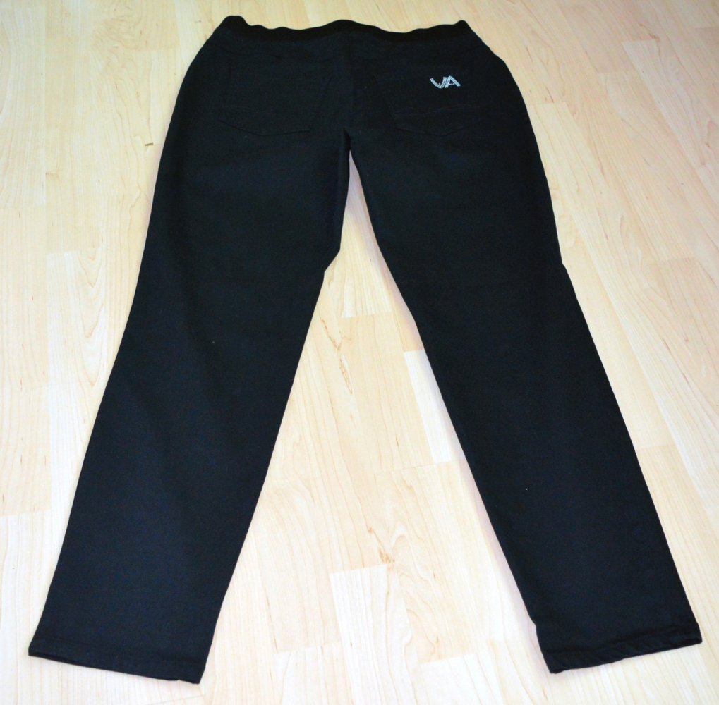 Schicke Damen Jeans, schwarz, VA,