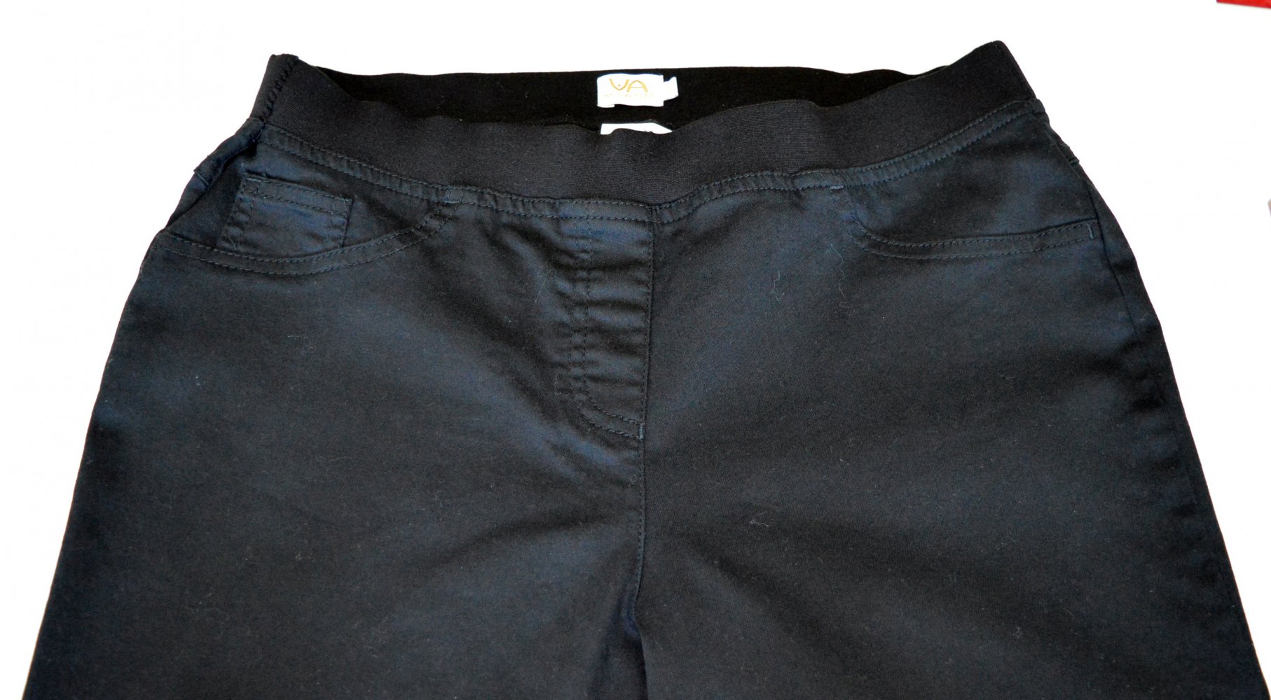 Schicke Damen Jeans, schwarz, VA,