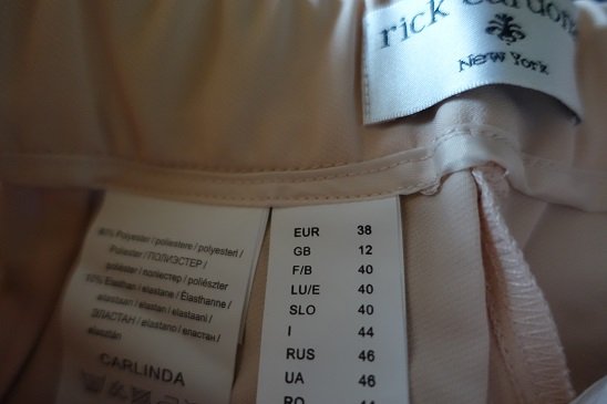 Rick Cardona Damen Hose Gr.38 rose elfenbein Neuw.Etik.
