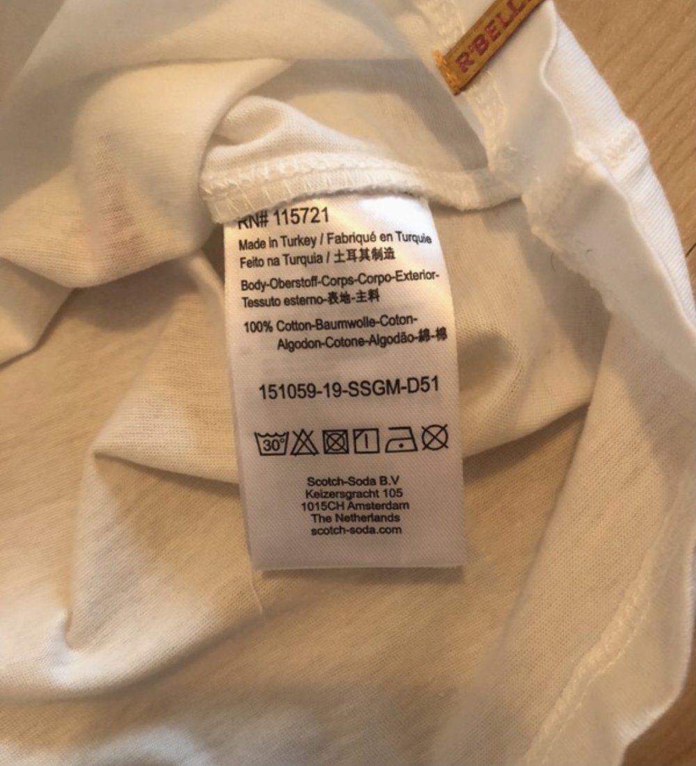 Scotch&Soda Rebell T Shirt 116 Neu